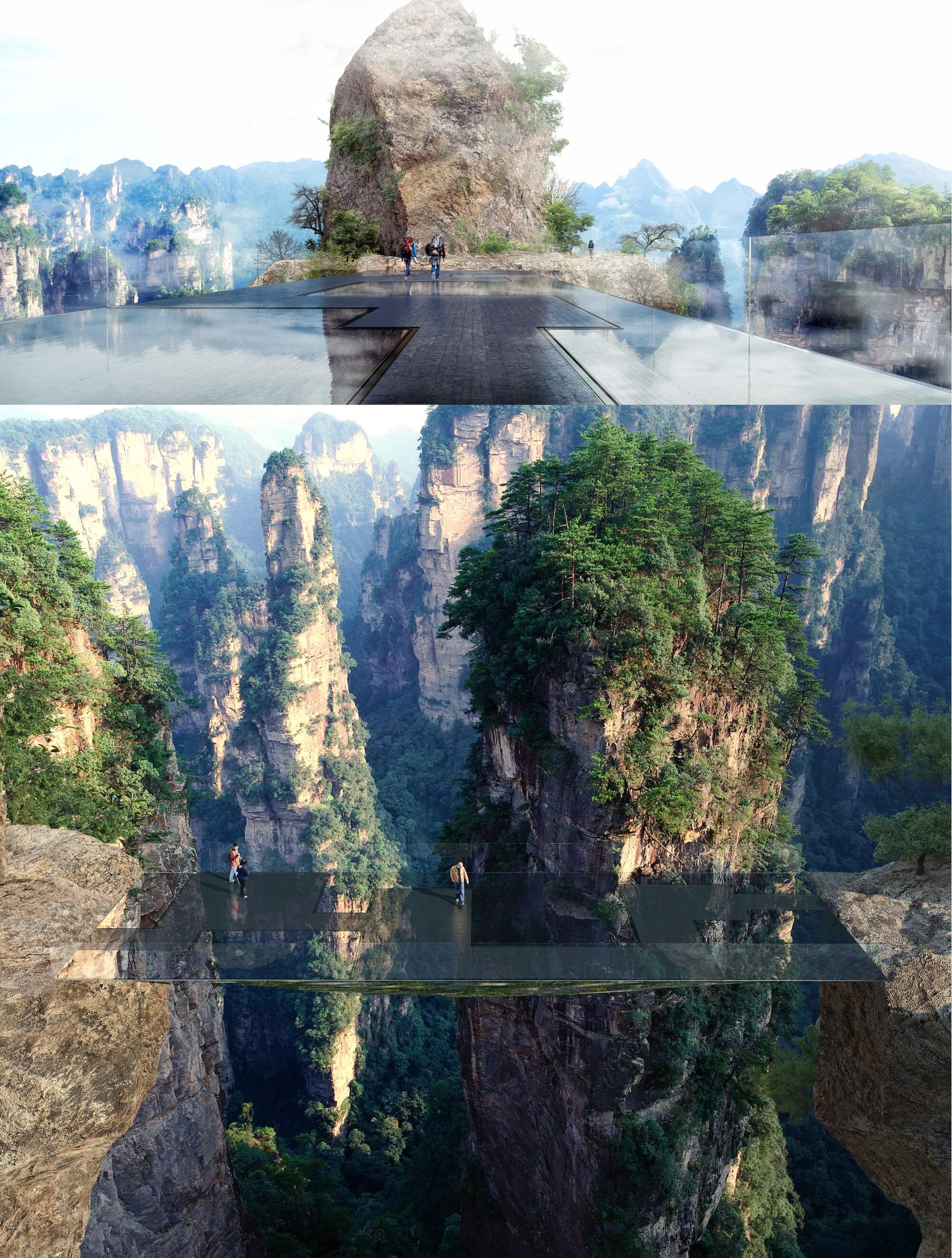 ZhangJiaJie : Bridges & Pavilions In Ava|Bridge